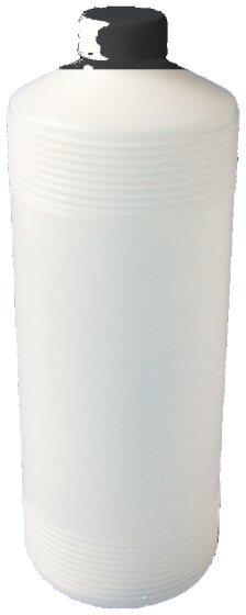 Botella de polietileno de 1 litro